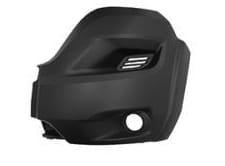 Vauxhall Movano Van 2021-2024 Front Bumper Corner With Lamp Hole No Arch Extensions Primed Passenger Side L