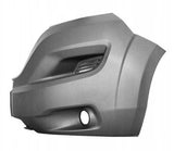 Fiat Ducato Van 2017-2024 Front Bumper Corner With Lamp Hole (No Wheel Arch Extension) Primed - Passenger Side L
