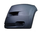 Citroen Relay Van 2006-2014 Front Bumper Corner With Wheel Arch Trim Holes - Grey Passenger Side L