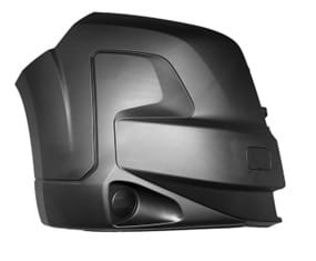 Citroen Relay Van 2024- Front Bumper Corner No Sensor Hole No Park Assist Hole No Lamp Hole No Wheel Arch Extension Textured Driver Side R