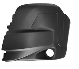 Citroen Relay Van 2024- Front Bumper Corner No Sensor Hole No Park Assist Hole With Lamp Hole No Wheel Arch Extension Textured Passenger Side L