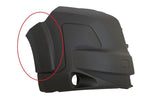 Peugeot Boxer Van 2023- Front Bumper Corner No Sensor Hole No Park Assist Hole With Lamp Hole With Arch Extensions Textured Driver Side R