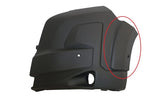 Citroen Relay Van 2024- Front Bumper Corner With Sensor Hole With Park Assist Hole With Lamp Hole With Arch Extensions Textured Passenger Side L