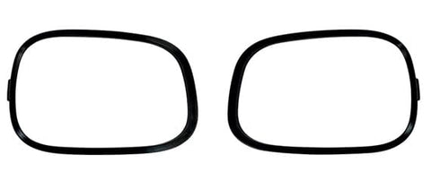 Citroen C3 Aircross Hatchback 2017-2021 Headlamp Trim 2 Piece Set Black