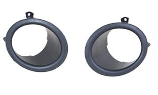 Citroen Berlingo Multispace 2002-2008 Front Bumper Trim Fog Lamp Surround 2 Piece Set