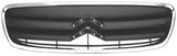 Citroen C2 Hatchback 2008-2010 Front Grille Open Type With Chrome Trim Black 