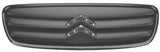 Citroen C2 Hatchback 2008-2010 Front Grille Closed Type With No Chrome Trim Black 