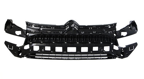 Citroen C3 Aircross Hatchback 2021-2025 Front Grille Matt Black 