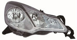 Citroen DS3 Hatchback 2010-2016 Headlamp Halogen Black Trim Driver Side R