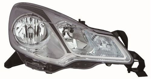 DS 3 Hatchback 2010-2016 Headlamp Halogen Black Trim Driver Side R