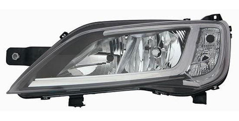 Fiat Ducato Van 2017-2024 Headlamp With Halogen Daytime Running Lamp Passenger Side L