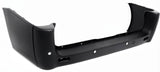 Fiat Scudo Van 2007-2016 Rear Bumper With Sensor Holes (Fits Long Wheelbase L2 Models Only) Textured