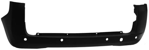 Peugeot Bipper Tepee 2008-2014 Rear Bumper With Sensor Holes (Twin Door Models) Textured