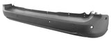 Fiat Doblo Van 2022-2025 Rear Bumper With 4 Sensor Holes With 2 Blind Spot Holes No Trim Holes - Primed