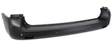 Citroen Spacetourer MPV 2016-2022 Rear Bumper With 4 Sensor Holes With Blind Spot Holes (Fits Short Wheelbase Models Only) Textured