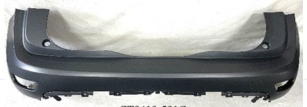 Citroen C4 Picasso 5 Seater 2013-2016 Rear Bumper Templates To Drill Sensor Holes And Camera Hole - Primed