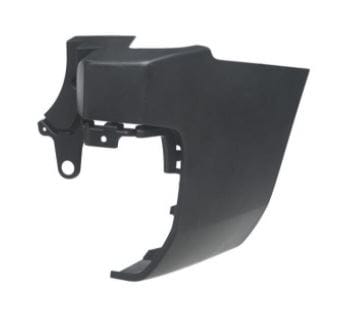 Toyota Proace City Van 2024- Rear Bumper Corner Long Wheelbase (Fits Twin Door Models Only) Textured Driver Side R