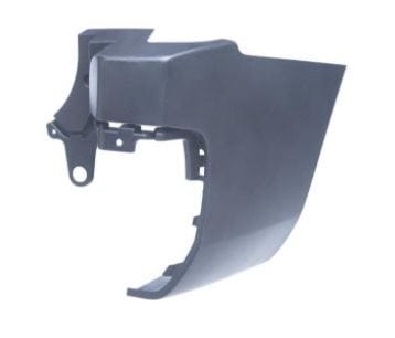 Toyota Proace City Van 2024- Rear Bumper Corner Long Wheelbase (Fits Twin Door Models Only) Primed Driver Side R