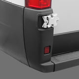 Citroen Relay Van 2017-2024 Rear Bumper Corner (Fits 270 Degree Opening Doors) Includes Reflector Black Textured Passenger Side L
