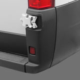 Citroen Relay Van 2017-2024 Rear Bumper Corner (Fits 270 Degree Opening Doors) Includes Reflector Black Textured Driver Side R