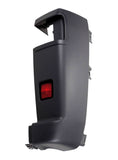 Citroen Relay Van 2017-2024 Rear Bumper Corner 270 Degree Opening Doors - Black Textured Driver Side R