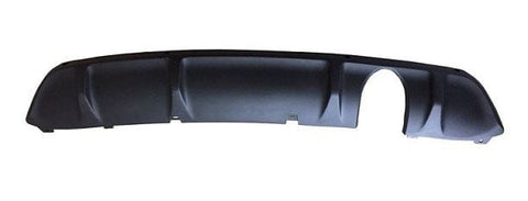 Citroen DS3 Hatchback 2010-2015 Rear Bumper Spoiler With Sensor Holes Textured