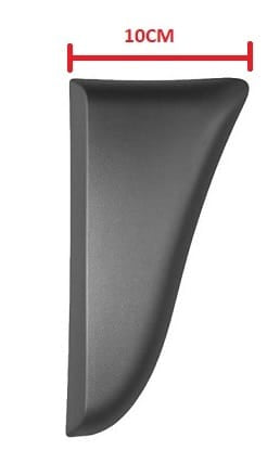 Fiat Ducato Van 2014-2017 Side Panel Trim Short Wheelbase Models (Front Of Rear Wheel Arch) Textured Grey Passenger Side L
