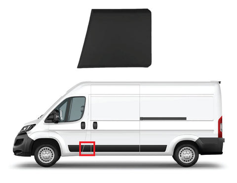 Citroen Relay Van 2017-2024 Side Panel Trim (Rear Of Front Door) No Side Marker Hole Textured Passenger Side L