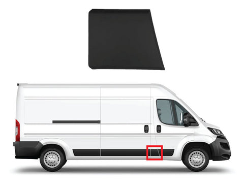 Fiat Ducato Van 2024- Side Panel Trim (Rear Of Front Door) Textured Driver Side R