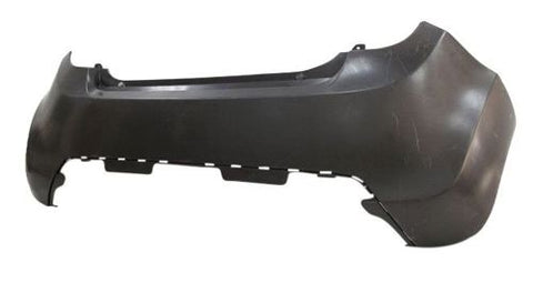 Chevrolet Spark Hatchback 2010-2013 Rear Bumper No Sensor Holes Needs Priming
