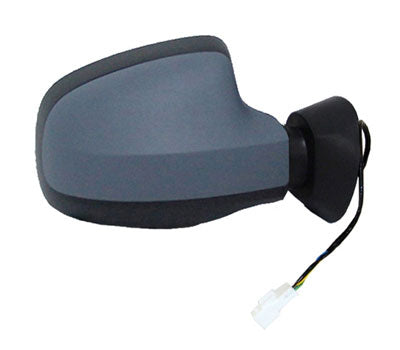 Dacia Duster Hatchback 2013-2014 Door Mirror Electric Heated Manual Fold Primed Cover Driver Side R