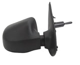 Dacia Sandero Stepway Hatchback 2017-2021 Door Mirror Manual Not Heated Black Cover Driver Side R
