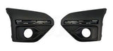 Dacia Jogger Hatchback 2022- Front Bumper Grille With Lamp Holes Outer Section No Sensor Holes - 2 Piece Set