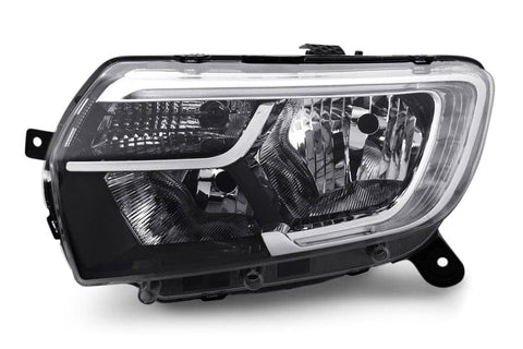 Dacia Sandero Stepway Hatchback 2017-2021 Headlamp Halogen Type (With LED Daytime Running Lamp) Passenger Side L