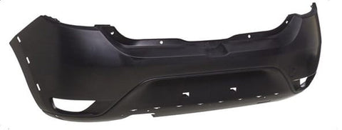 Dacia Sandero Stepway Hatchback 2016-2020 Rear Bumper With Lower Trim Holes No Sensor Holes Primed