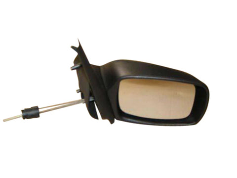 Mazda 121 5 Door Hatchback 1996-1999 Door Mirror Manual Type Not Heated - Black Cover Driver Side R