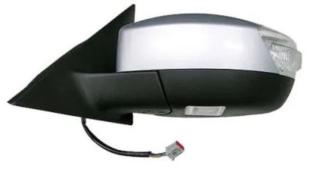 Ford Galaxy MPV 2006-2010 Door Mirror Electric Heated Power Fold With Foot Lamp - Primed Cover Passenger Side L
