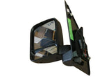 Ford Transit Connect Van 2003-2006 Door Mirror Manual Not Heated - Black Cover Passenger Side L