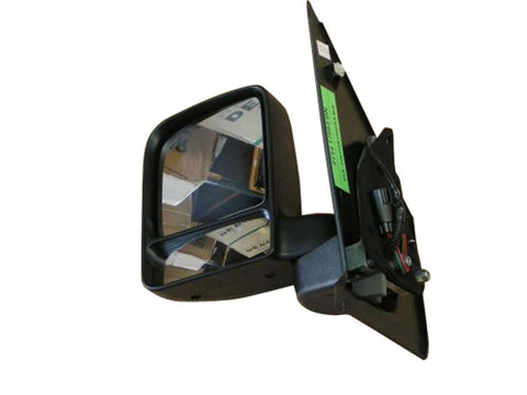 Ford Transit Connect Van 2003-2006 Door Mirror Manual Not Heated - Black Cover Passenger Side L