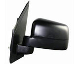 Ford Transit Connect Van 2009-2014 Door Mirror Manual Not Heated Single Glass Type - Black Cover Passenger Side L