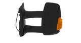 Ford Transit Van 2013-2019 Door Mirror Manual Fold Manual Type Not Heated Long Arm Twin Glass With Amber Indicator With Black Cover Passenger Side L