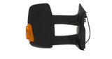 Ford Transit Van 2013-2019 Door Mirror Manual Fold Manual Type Not Heated Long Arm Twin Glass With Amber Indicator With Black Cover Driver Side R