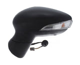 Ford Fiesta 3 Door Hatchback 2013-2017 MK7.5 Door Mirror Electric Heated Manual Fold Type With Black Cover (No Foot Lamp) Passenger Side L