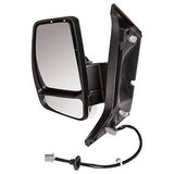 Ford Tourneo Custom MPV 2012-2017 Door Mirror Power Fold Electric Type Heated With Indicator With Primed Cover Passenger Side L