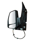 Ford Tourneo Custom MPV 2012-2017 Door Mirror Power Fold Electric Type Heated Twin Glass With Indicator With Black Cover Passenger Side L