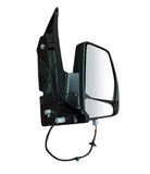 Ford Tourneo Custom MPV 2012-2017 Door Mirror Power Fold Electric Type Heated Twin Glass With Indicator With Black Cover Driver Side R