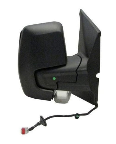 Ford Transit Custom Van 2012-2018 Door Mirror Electric Heated Power Fold Black Cover Driver Side R