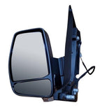Ford Tourneo Custom MPV 2012-2017 Door Mirror Manual Fold Manual Type Not Heated Twin Glass With Indicator With Black Cover Passenger Side L