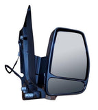 Ford Tourneo Custom MPV 2012-2017 Door Mirror Manual Fold Manual Type Not Heated Twin Glass With Indicator With Black Cover Driver Side R