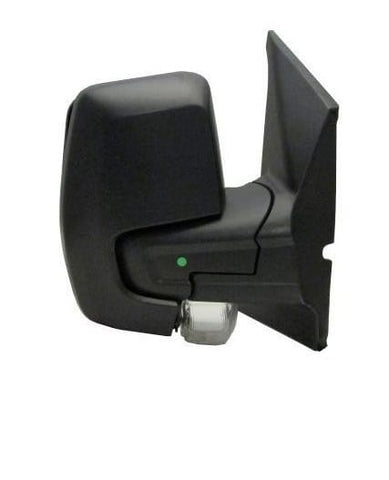 Ford Tourneo Custom MPV 2012-2017 Door Mirror Manual Fold Manual Type Not Heated Twin Glass With Indicator With Black Cover Driver Side R